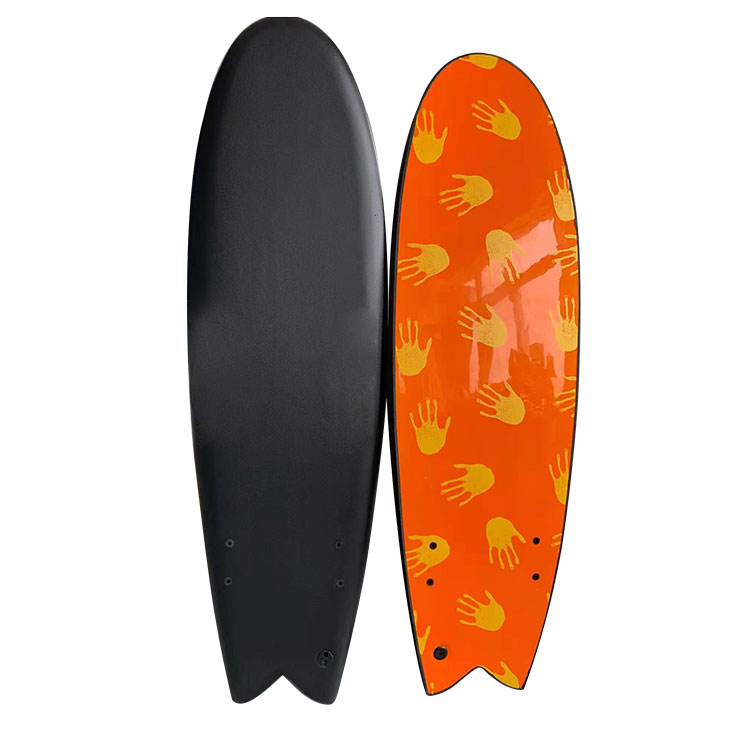 5'10 Bord Surfboard Foam Éisc le Dhá Eití